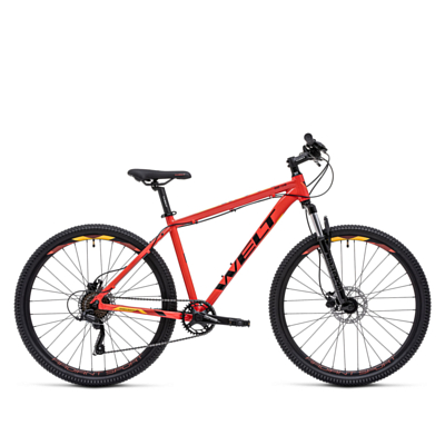Велосипед Welt Ridge 1.0 HD 27 Carrot Red