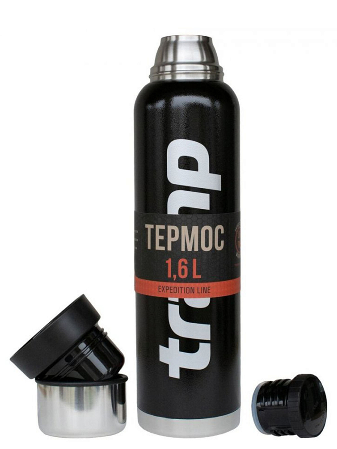 Термос Tramp 1,6 л Черный