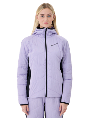 Куртка беговая Nordski Hybrid Warm W Lavender/Black