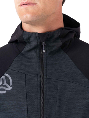 Флисовая куртка Ternua Tilek Hood Whales Grey