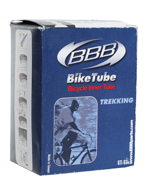Велокамера BBB BikeTube 28x1-1/2 DV Black