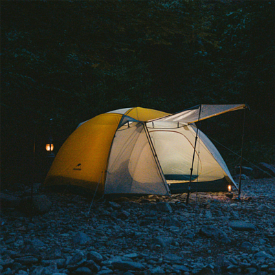 Палатка Naturehike Cloud-Creek Series Tent 3 man Yellow Pro
