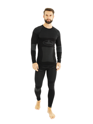 Комплект термобелья VIKING Dante Man Set Black/Grey