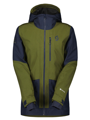 Куртка горнолыжная SCOTT Vertic GTX 2L Dark Blue/Fir Green