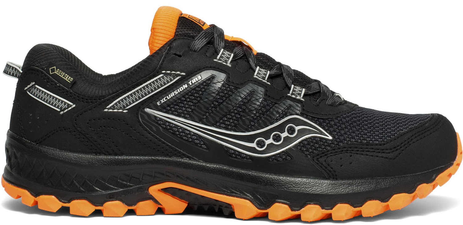 Беговые кроссовки Saucony 2019-20 VERSAFOAM EXCURSION TR13 GTX Black/Orange