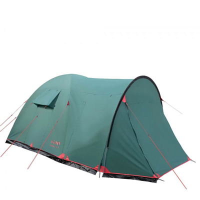 Палатка кемпинговая Tramp Anaconda 4 (V2) Green