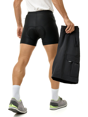 Велошорты Santic Hoke Black