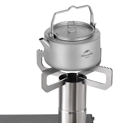 Печка Naturehike Ice Field Elf Firewood Stove Silver