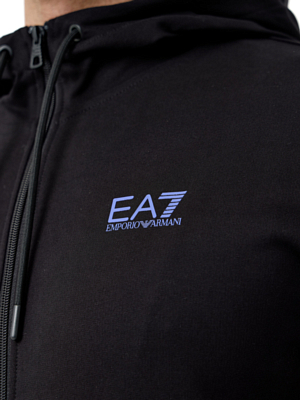 Толстовка EA7 Emporio Armani Train Visibility Hoodie FZ Coft Black