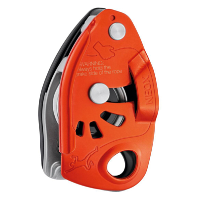 Страховочно-спусковое устройство PETZL Neox Orange