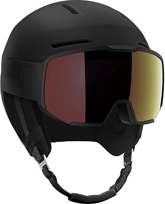 Шлем с визором SALOMON Osmo Pro Sigma Photo Black – купить по цене