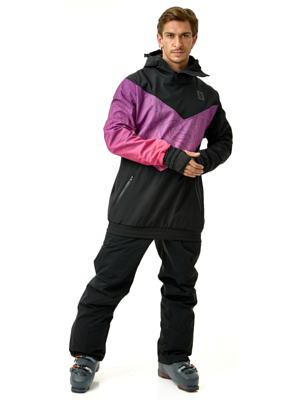 Куртка горнолыжная MAJESTY Shadow Black/Purple