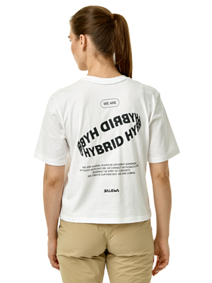 Футболка Salewa Eagle Hybrid Loose Optical White