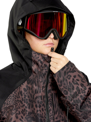 Куртка сноубордическая Volcom Revna 20K Shell Leopard