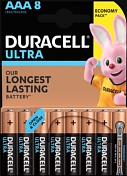 Батарейки Duracell LR03-8BL Ultra