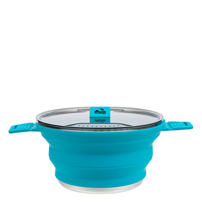 Кастрюля Tramp силиконовая 2,5л Aquamarine