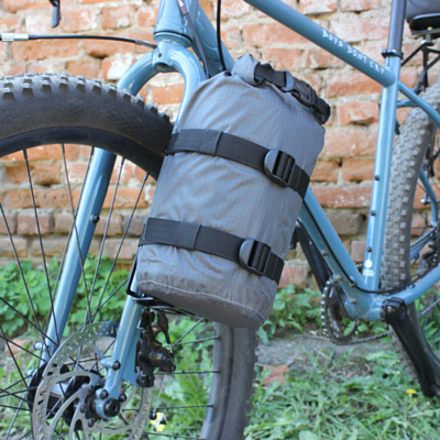 Сумка на вилку Protect TOURBIKE 270х140 мм Серый