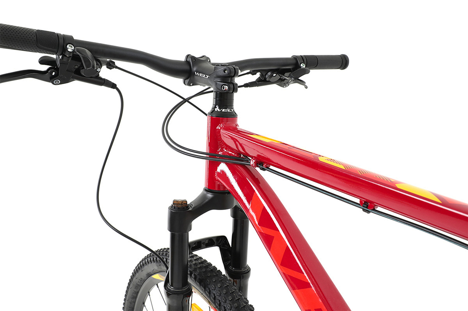 Велосипед Welt Ridge 2.0 HD 27 2022 Dark Red