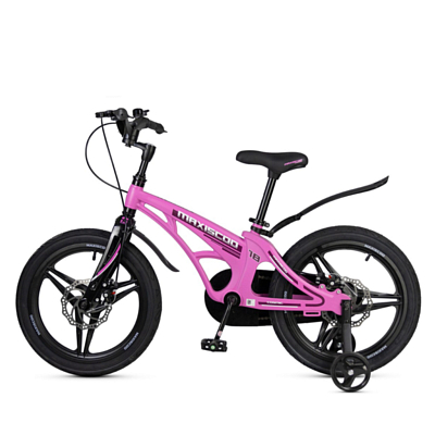 Велосипед MAXISCOO Cosmic Deluxe 18'' 2025 Розовый Матовый