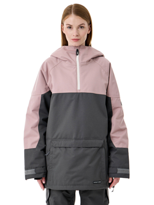 Куртка сноубордическая Анорак 686 Upton Charcoal Colorblock
