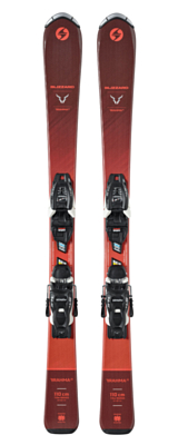 Горные лыжи с креплениями BLIZZARD Brahma Jr (100-140)+Fdt Jr 4.5 Red