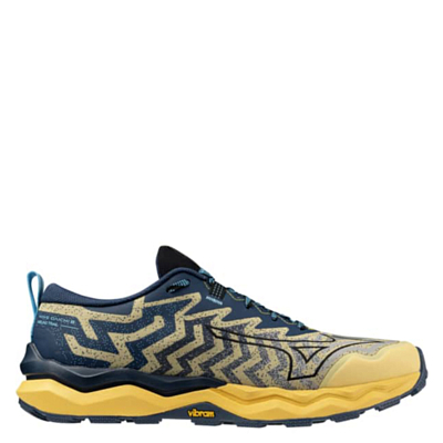 Кроссовки мужские Mizuno Wave Daichi 8 Flax/Black/Blue Wing Teal