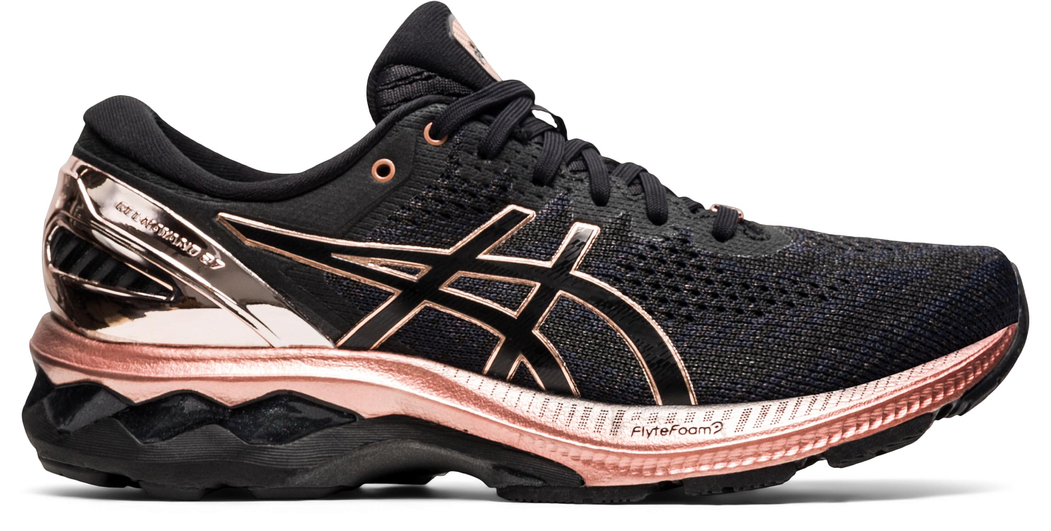 Кроссовки Asics Gel-Kayano 27 Platinum Black/Rose Gold