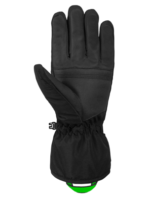 Перчатки REUSCH Snow King Black/Neon Green