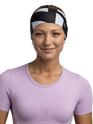 Повязка Buff Coolnet UV+ Wide Aktik Black