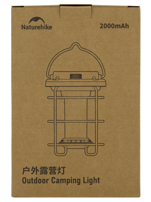 Фонарь кемпинговый Naturehike Outdoor Camping Lamp Black