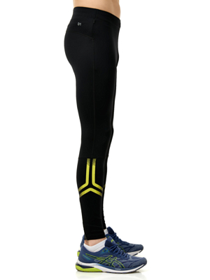 Тайтсы Asics Icon Performance Black/Lemon