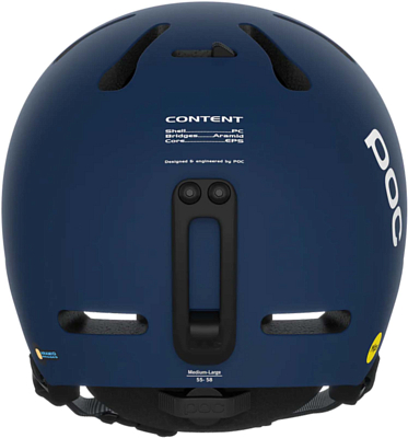 Шлем Poc Fornix MIPS Lead Blue Matt