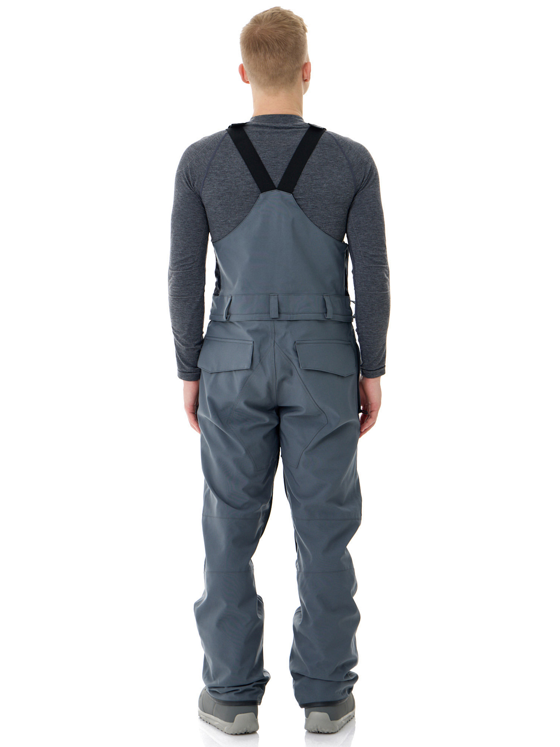 Полукомбинезон сноубордический Volcom Roan Bib Overall Dark Grey