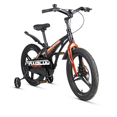 Велосипед MAXISCOO Cosmic Deluxe 18'' 2025 Мерцающий Графит