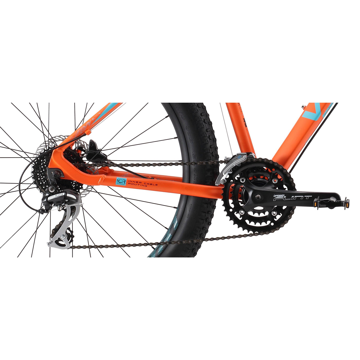 Велосипед Welt Rockfall SE Plus 2019 matt orange/light blue
