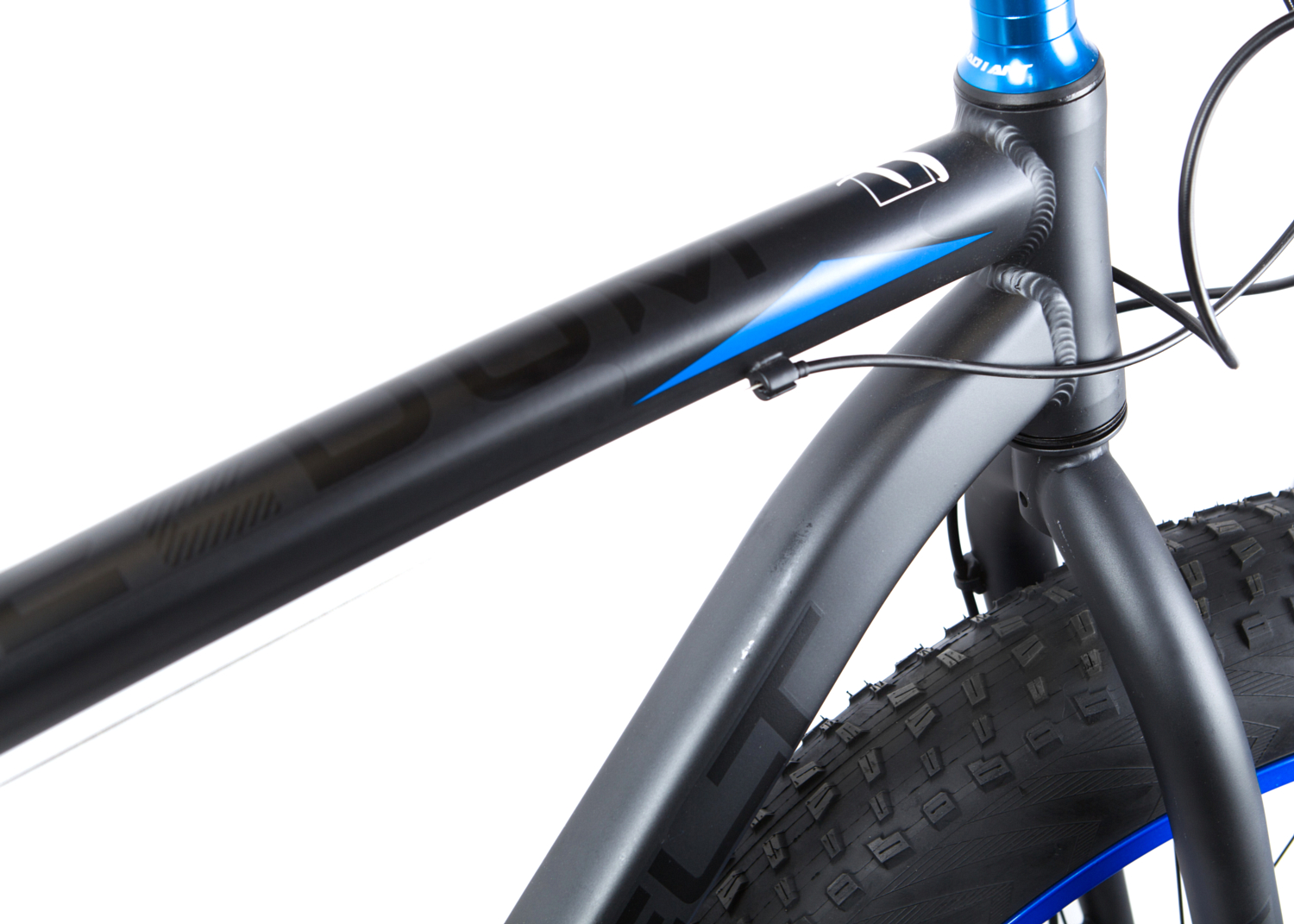 Велосипед Welt Fat Freedom 1.0 2019 matt black/blue