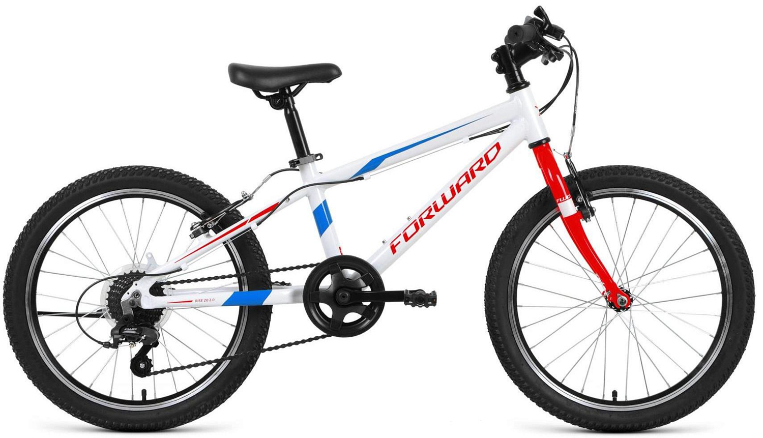 Велосипед Forward Rise 20 2.0 2019 Белый/Красный