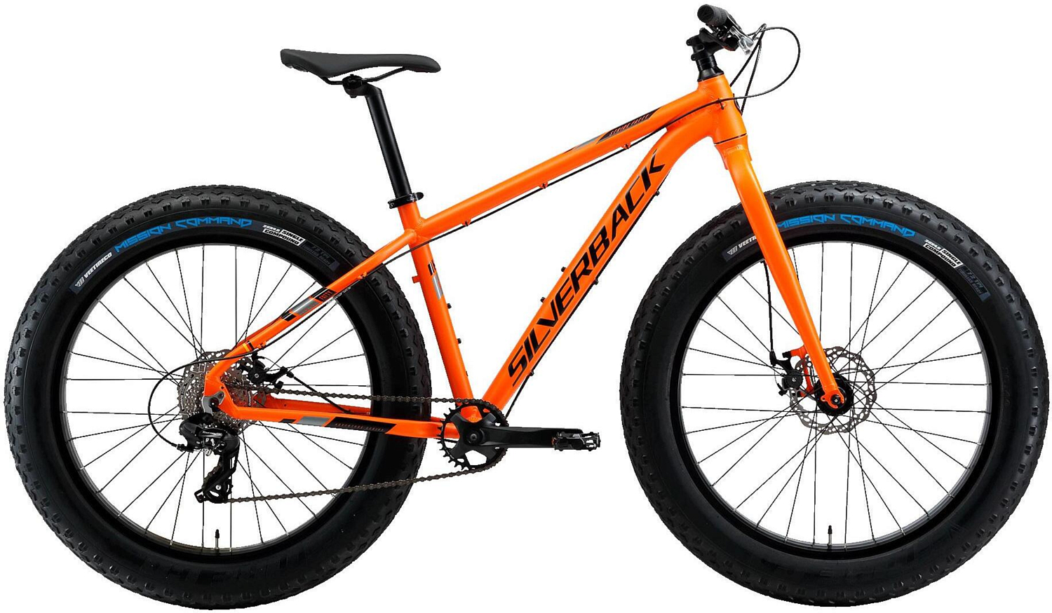 Велосипед Silverback Stride Fatty 2019 оранжевый/черный/серый