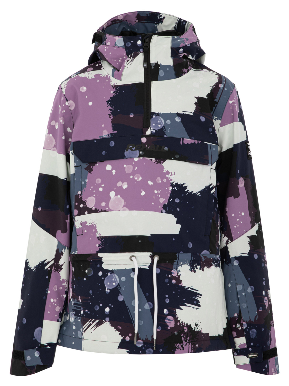 Куртка сноубордическая детская Rehall Loiza-R-Jr. Camo Abstract Lavender