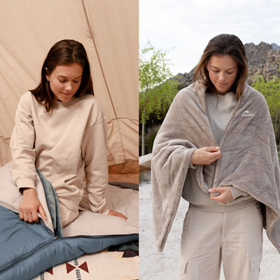 Спальник Naturehike Rixuan USB-Heating BE400 Left Brown