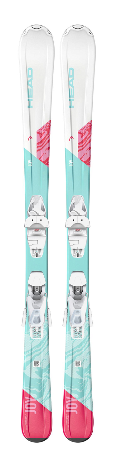Горные лыжи с креплениями HEAD 2020-21 Joy SLR Pro (117-147)+SLR 7.5 GW AC BRAKE 78 [H] white/mint