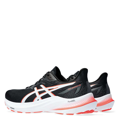 Кроссовки мужские Asics GT-2000 12 Black/Sunrise Red – купить по