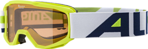 Очки горнолыжные ALPINA Piney Lime Matt/Orange S2