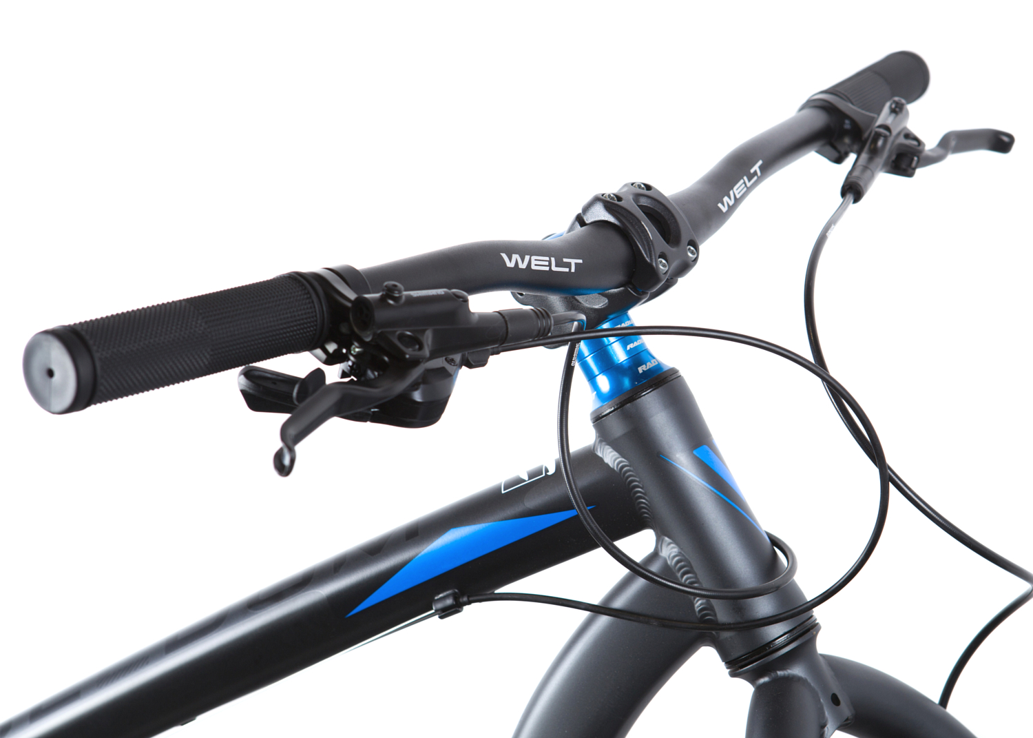 Велосипед Welt Fat Freedom 1.0 2019 matt black/blue
