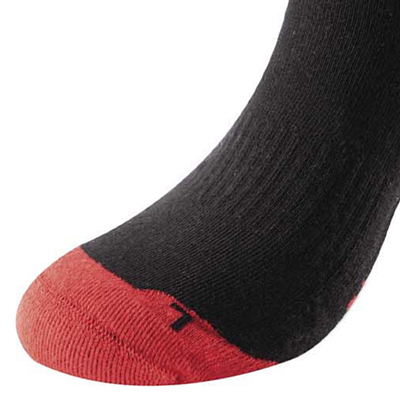 Носки LENZ Skiing 1.0 Black/Grey/Red