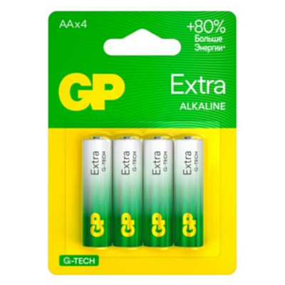 Батарейки GP Extra АА 4 шт