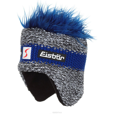 Шапка Eisbar Styler Cocker Mu Sp Schwarz-Weissmele-Blitzblau/Bl