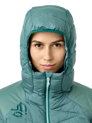 Куртка Ternua Yaksim Hood Jkt W Hydro Green