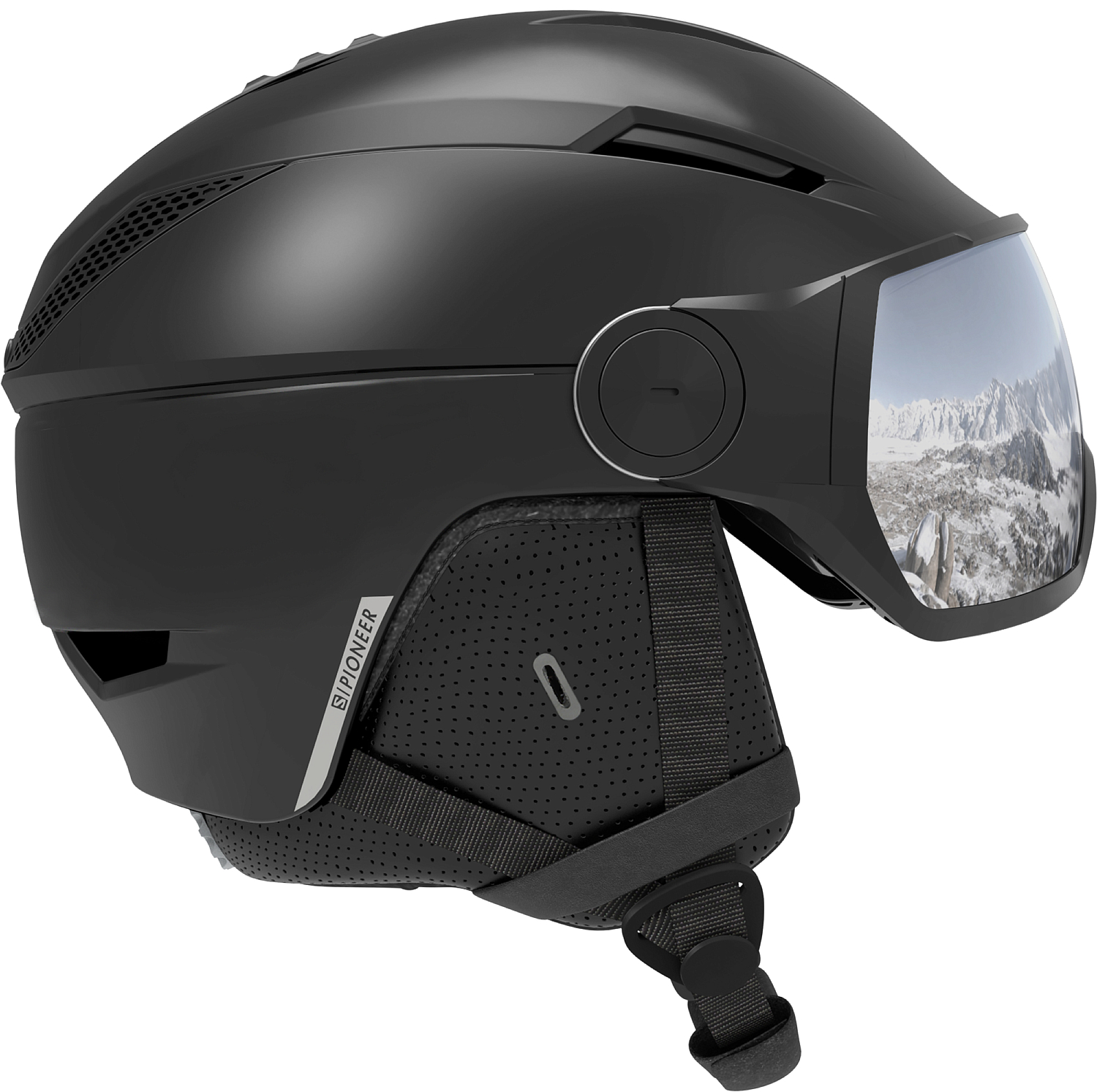 Зимний шлем с визором SALOMON Pioneer Visor Black/Universal
