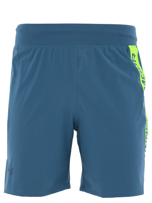 Шорты беговые Under Armour Launch Elite 7 Static Blue/Lime Surge